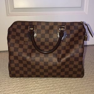 Louis Vuitton Speedy 30 in Damien Ebene